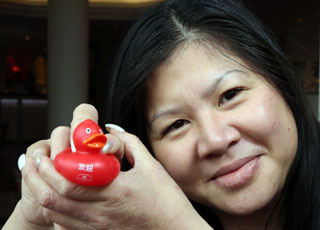 Hastings Hotels employee Billy Wong is pictured with our special Chinese New Year duck