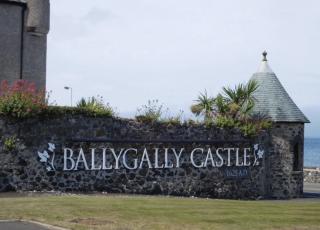 Ballygally Castle Sign