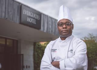 Demond Morris Executive Chef at the Everglades Hotel