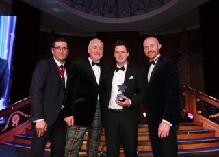 JP McCafferty receives Janus Award for Food & Beverage Manager of the Year