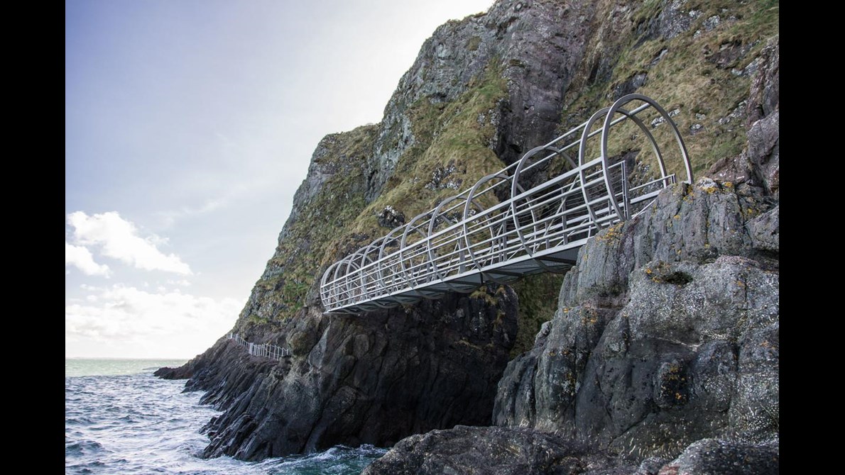 Gobbins Cliff Path